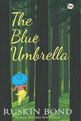 Book cover number 1 for The Blue Umbrella written by Ruskin Bond published by Rupa Publications India