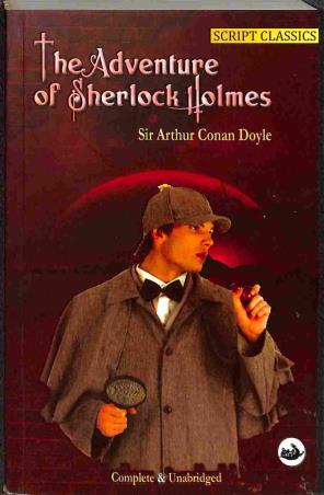 Book cover number 1 for The Adventure Of Sherlock Holmes written by Arthur Conan Doyle published by Script