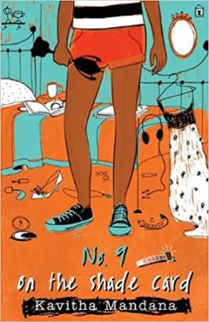Book cover number 1 for No. 9 On The Shade Card written by Kavitha Mandana published by Rupa Publications India