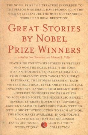Book cover number 1 for Great Stories By Nobel Prize Winners written by Leo Hamalian published by Rupa Publications India