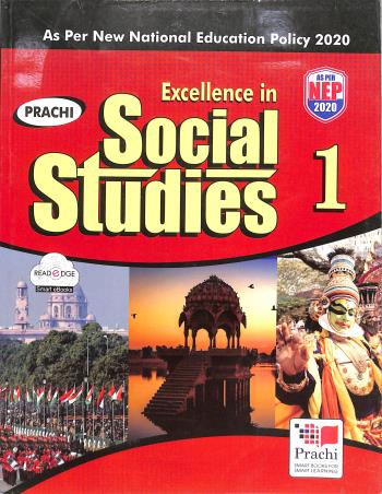 Book cover number 1 for Excellence In Social Studies 1 (NEP 2020) written by Promila Bishnoi, Ravindra Kumar published by Prachi (India) Pvt. Ltd.