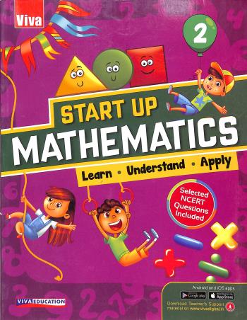 Book cover number 1 for Start Up Mathematics Book 2 (Learn. Understand. Apply) NEP 2020 written by Monicaa Abhijit published by Viva Education