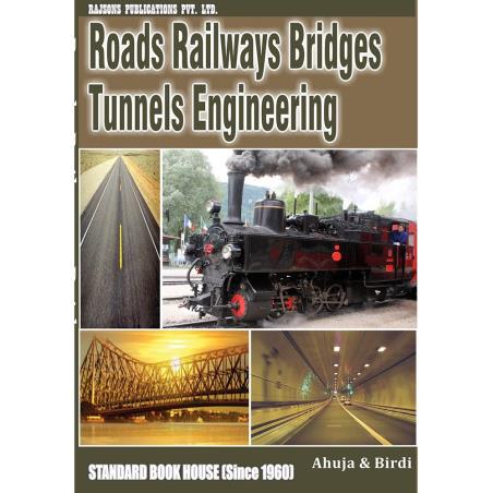 Book cover number 1 for Roads Railwaya Bridges Tunnels Rngineering written by Ahuja, Birdi published by Standard Book House