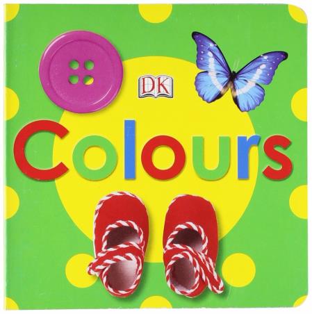 Book cover number 1 for Colours Mini Board Book written by Cw Remainder published by DK