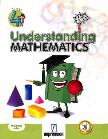 Book cover number 1 for Understanding Mathematics Class 4 written by C. Sailaja published by Impression