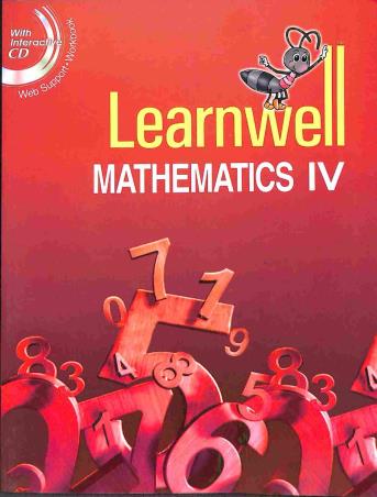 Book cover number 1 for Learnwell Mathematics 4 written by Rajesh Singh published by Holy Faith International (P) Ltd