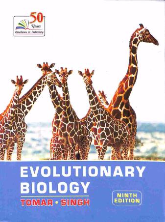 Book cover number 1 for Evolutionary Biology written by S. P. Singh, B. S. Tomar published by Rastogi Publications