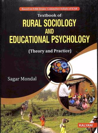 Book cover number 1 for Textbook Of Rural Sociology And Educational Psychology  (Theory & Practice) written by Sagar Mondal published by Kalyani Publishers