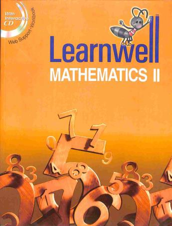 Book cover number 1 for Learnwell Mathematics 2 written by Pretika Sawhney published by Holy Faith International (P) Ltd