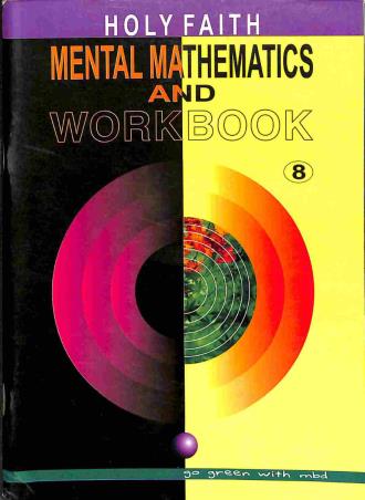 Book cover number 1 for Mental Mathematics And Workbook 8 written by S. P. Gupta published by Holy Faith International (P) Ltd