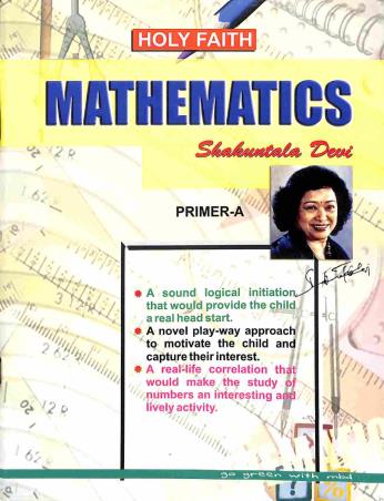 Book cover number 1 for Mathematics Primer -A written by Shakuntala Devi published by Holy Faith International (P) Ltd