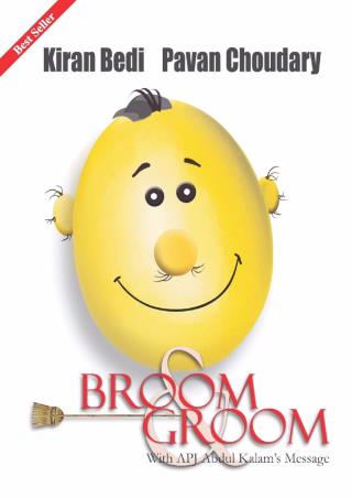 Book cover number 1 for Broom & Groom written by Pavan Choudary, Kiran Bedi published by Wisdom Village Publications