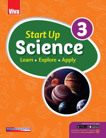 Book cover number 1 for Start Up Science 3 written by Neha Sharma, Anjali Sharma published by Viva Education