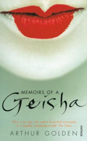 Book cover number 1 for Memories Of A Geisha written by Arthur Golden published by Random House