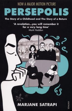 Book cover number 1 for Persepolis written by Marjane Satrapi published by Vintage