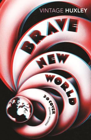 Book cover number 1 for Brave New World (3D Edition with 3D Glasses) written by Aldous Huxley published by Vintage