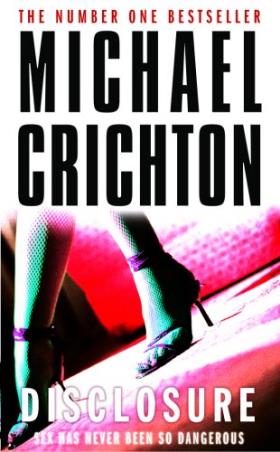 Book cover number 1 for Disclosure written by Michael Crichton published by Random House