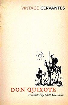 Book cover number 1 for Don Quixote written by Miguel De Cervantes published by Vintage