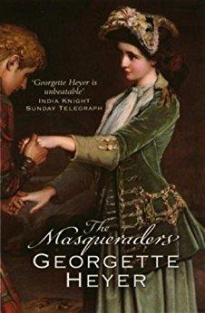 Book cover number 1 for Masqueraders written by Georgette Heyer published by Vintage