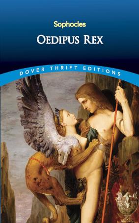 Book cover number 1 for Oedipus Rex written by Sophocles published by Dover Publications