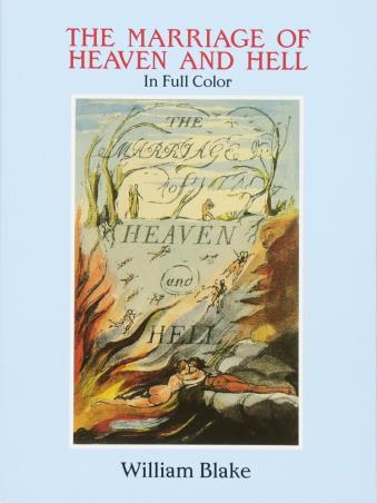 Book cover number 1 for The Marriage Of Heaven And Hell In Full Color written by William Blake published by Dover Publications
