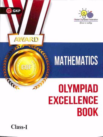 Book cover number 1 for Mathematics Class-1 (Olympiad Excellence Book) written by Raj Kumar Singh published by G. K. Publications (P) Ltd.