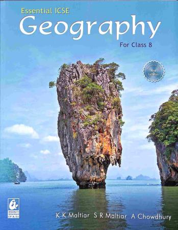 Book cover number 1 for Essential ICSE Geography Class 8 (NEP / NCF) written by K. K. Maltiar, S. R. Maltiar, A. Chowdhury published by Bharati Bhawan Publishers & Distributors