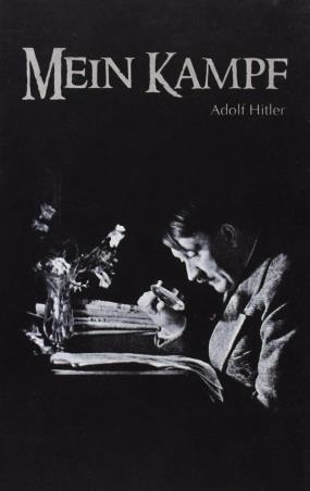 Book cover number 1 for Mein Kampf written by Adolf Hitler published by Om Books