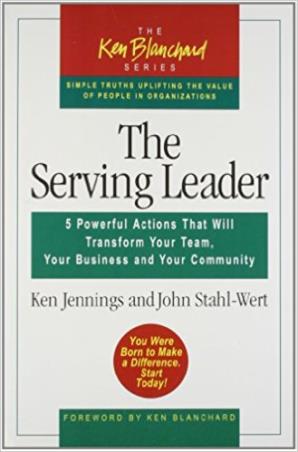 Book cover number 1 for The Serving Leader written by Ken Jennings published by Harper Collins Publishers