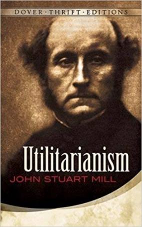 Book cover number 1 for Utilitarianism written by John Stuart Mill published by Harper Collins Publishers
