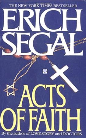 Book cover number 1 for Acts Of Faith written by Erich Segal published by Bantam Books
