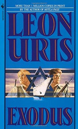 Book cover number 1 for Exodus written by Leon Uris published by Bantam Books