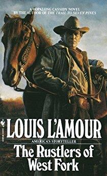 Book cover number 1 for The Rustlers Of West Fork written by Louis L'Amour published by Bantam Books