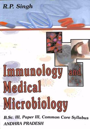 Book cover number 1 for Immunology And Medical Microbiology written by R. P. Singh published by Kalyani Publishers