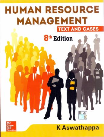 Book cover number 1 for Human Resource Management : Text And Cases written by K. Aswathappa published by McGraw Hill Education Private Limited