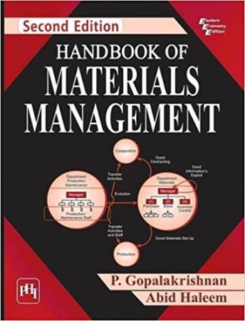 Book cover number 1 for Handbook Of Materials Management written by P. Gopalakrishnan, Abid Haleem published by PHI Learning Private Limited