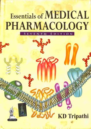 Book cover number 1 for Essentials Of Medical Pharmacology written by K. D. Tripathi published by Jaypee Brothers Medical Publishers (P) Ltd.