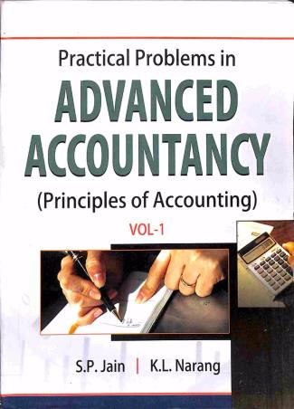 Book cover number 1 for Practical Problems In Advanced Accountancy (Principles Of Accounting) Volume -1 written by S. P. Jain, K. L. Narang published by Kalyani Publishers