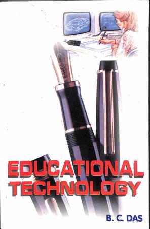 Book cover number 1 for Educational Technology written by B. C. Das published by Kalyani Publishers