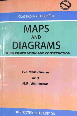 Book cover number 1 for Maps And Diagrams written by F. J. Monkhouse, H. R. Wilkinson published by Alphanumera