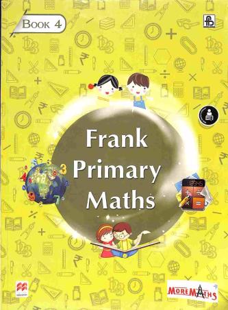 Book cover number 1 for Frank Primary Maths Book 4 written by Stalin Malhotra published by Frank Bros. & Co.