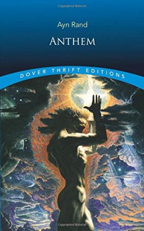 Book cover number 1 for Anthem written by Ayn Rand published by Dover Publications