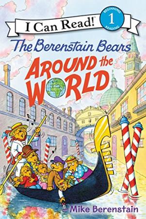 Book cover number 1 for The Berenstain Bears Around The World (I Can Read! Level 1) written by Mike Berenstain published by Harper Collins Publishers