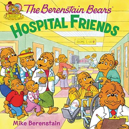 Book cover number 1 for Berenstain Bears : Hospital Friends written by Mike Berenstain published by Harper Collins Publishers