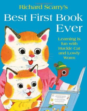 Book cover number 1 for Best First Book Ever written by Richard Scarry published by Harper Collins Publishers
