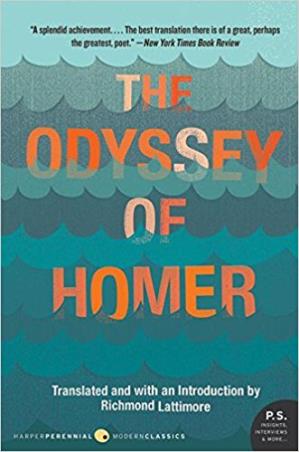 Book cover number 1 for The Odyssey Of Homer written by Richmond Lattimore published by Harper Collins Publishers