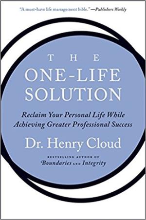 Book cover number 1 for The One-Life Solution written by Henry Cloud published by Harper Collins Publishers