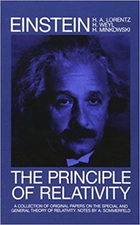 Book cover number 1 for The Principle Of Relativity written by Albert Einstein published by Dover Publications
