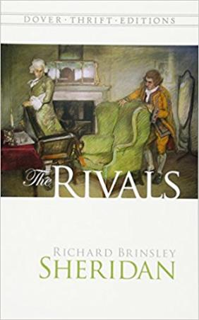 Book cover number 1 for The Rivals written by Richard Brinsley Sheridan published by Dover Publications