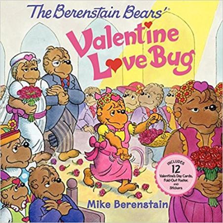 Book cover number 1 for The Berenstain Bears? Valentine Love Bug written by Mike Berenstain published by Harper Collins Publishers